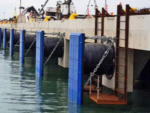 dock fender and bollard