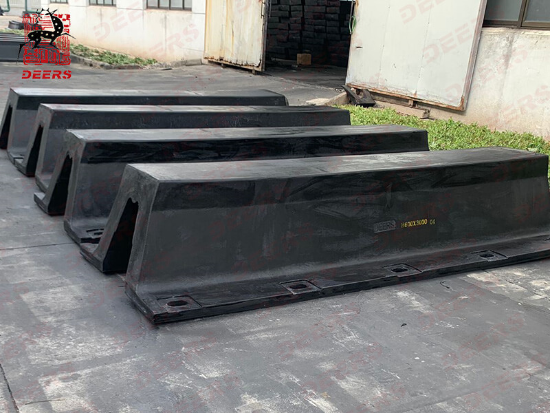 H600mm arch fenders were delivered to Southeast Asia - Nanjing Deers ...