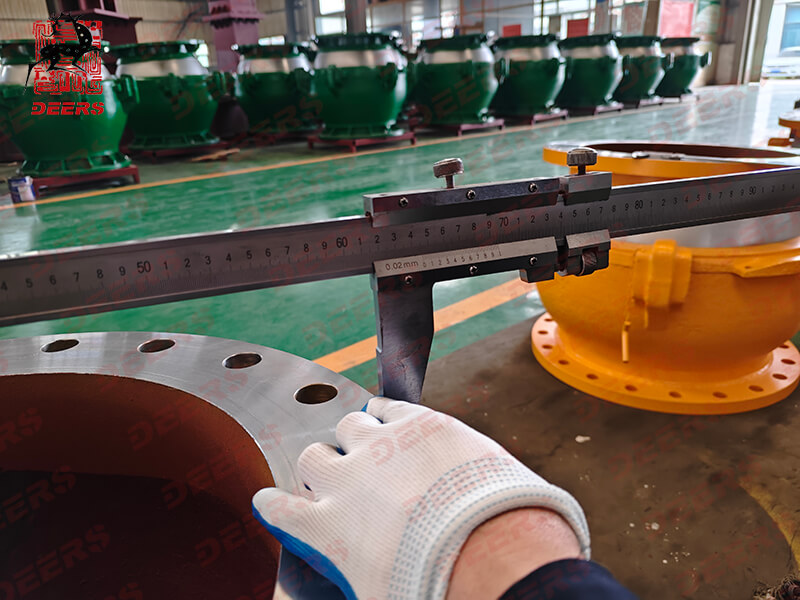 testing of dredge ball joints - nanjing deers 02