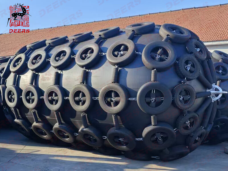 Successful Shipment of D3.3xL6.5m Pneumatic Fenders to Southeast Asia